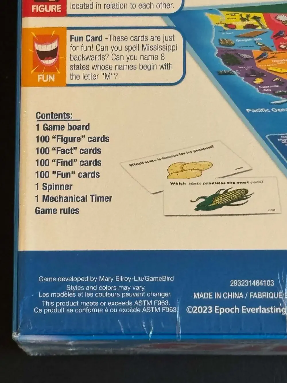 Game Zone Great States Geography Board Game